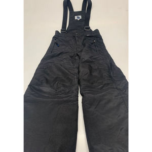 Slalom Bib Suit Snow Strappy Pants Black M Youth A45
